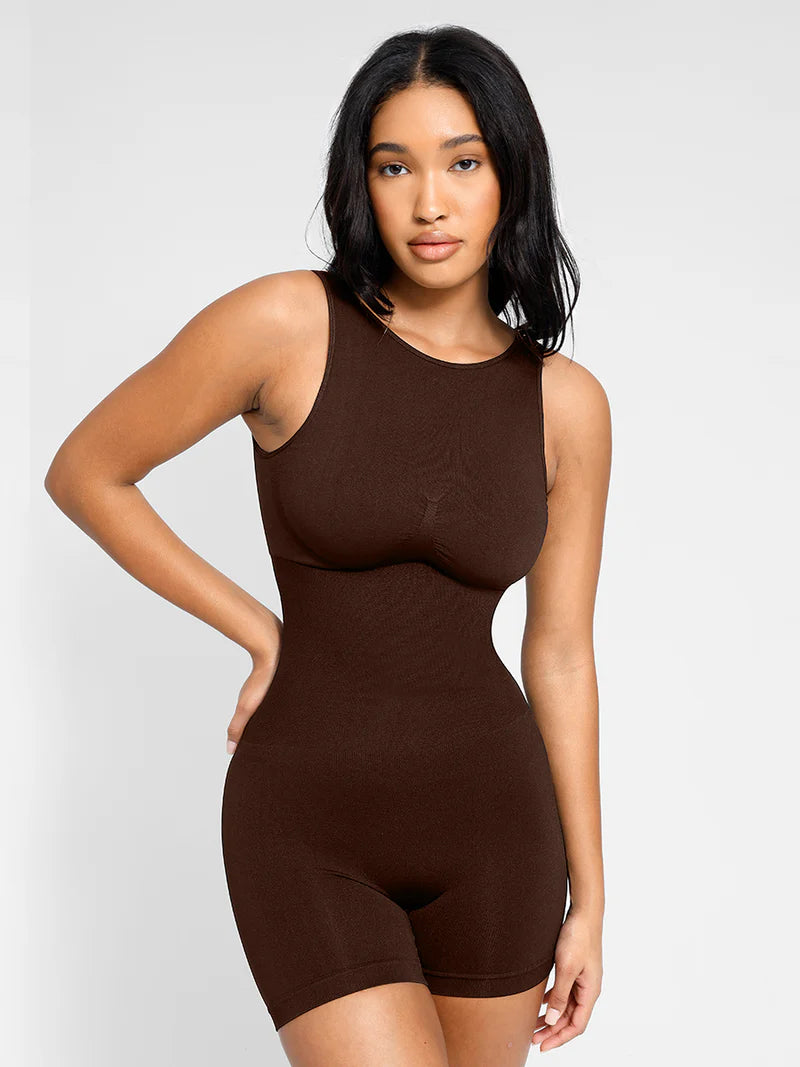 Built-In Shapewear High Romper