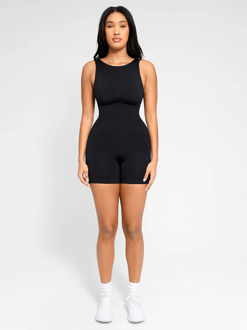 Built-In Shapewear High Romper