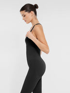 Seamless Tummy Control Jumpsuit black