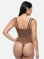 Seamless Deep V-Neck Shaping Bodysuit